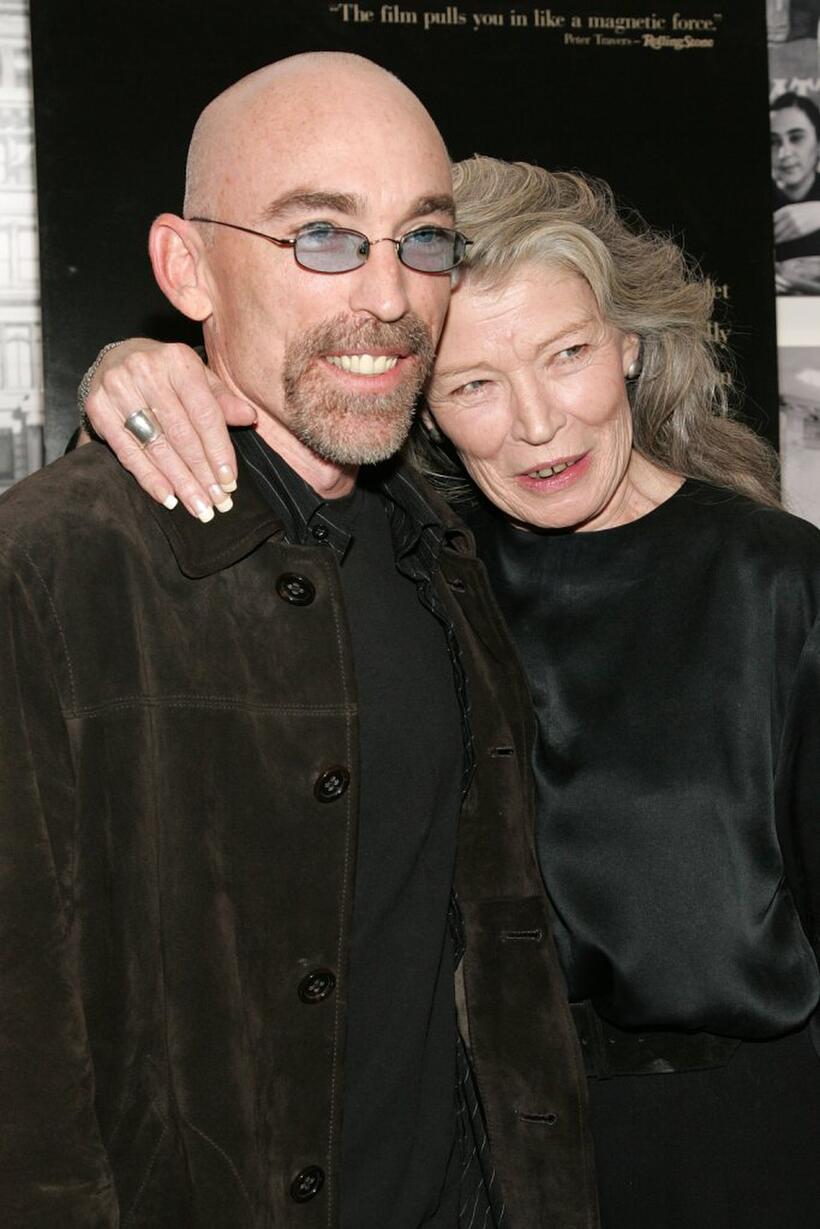 Jackie Earle Haley and Phyllis Somerville at the New York screening of "Little Children."