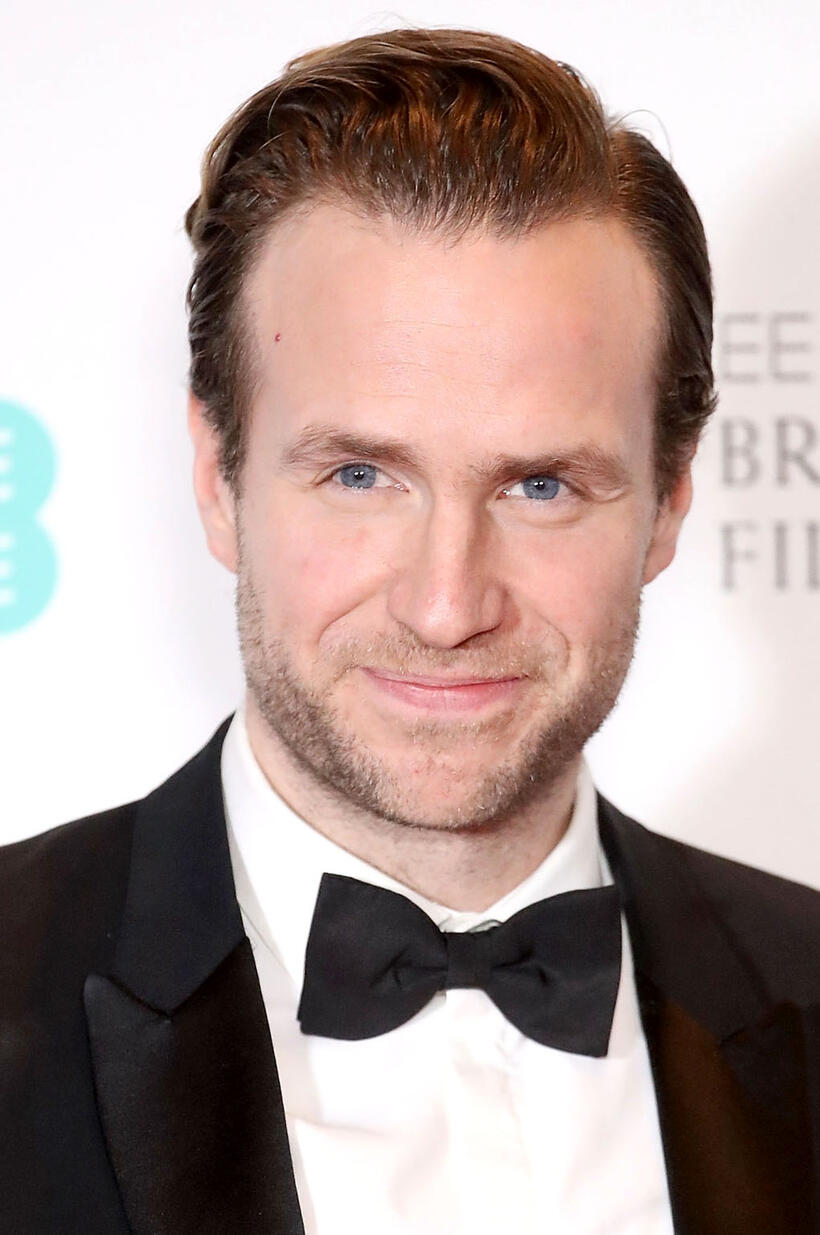 Rafe Spall at the 70th EE BAFTA Awards in London.