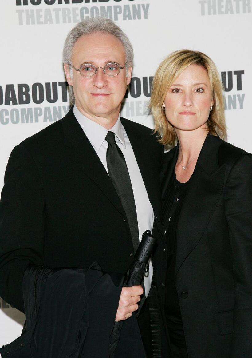 Brent Spiner and his wife Loree McBride at the Roundabout Theatre Company's Spring Gala 2006.
