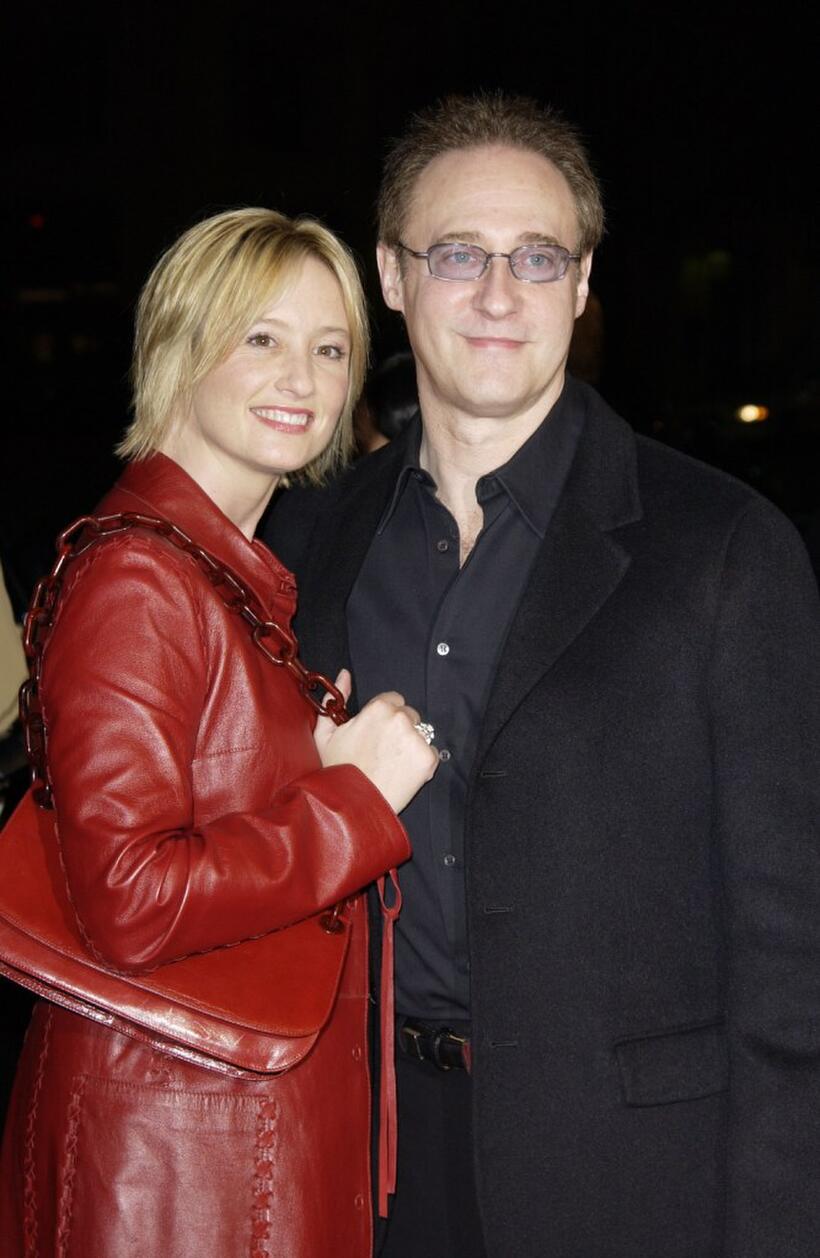 Brent Spiner and his wife Loree McBride at the UK premiere of "Star Trek Nemesis."