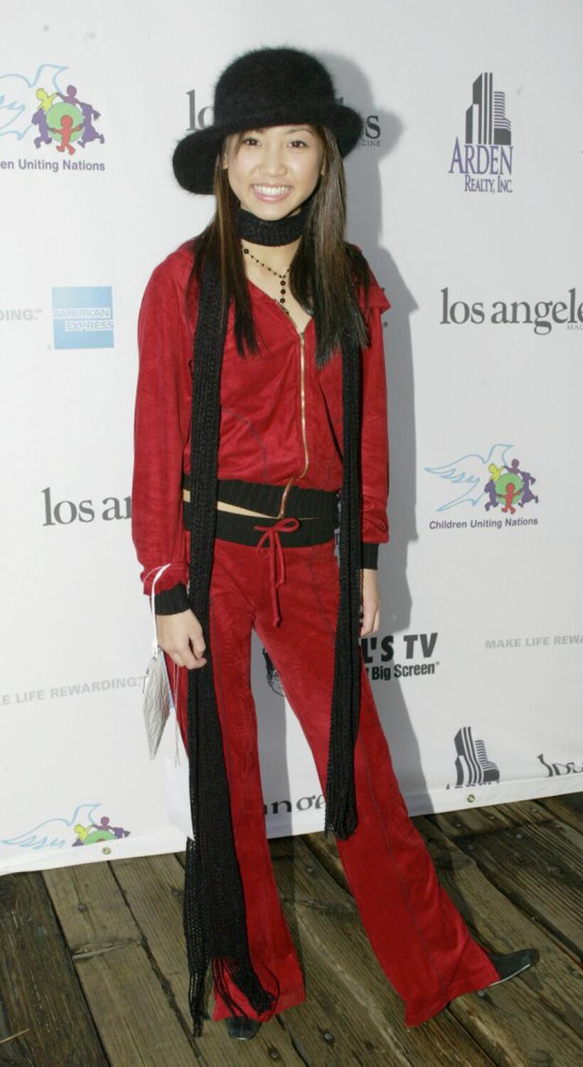 Brenda Song at the International Day of the Child.