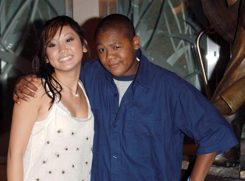 Brenda Song and Kyle Massey at the Disney's Make-A-Wish Fundraiser "An Evening of Magic."
