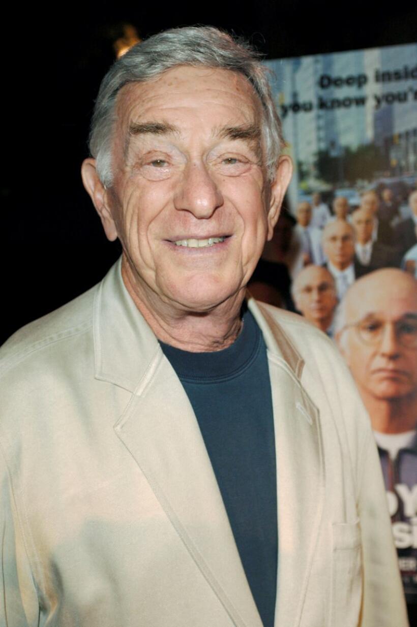 Shelley Berman at the Premiere of "Curb Your Enthusiasm".