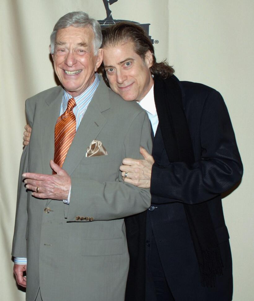 Shelley Berman and Richard Lewis at the ATAS Presents An Evening with "Curb Your Enthusiasm."