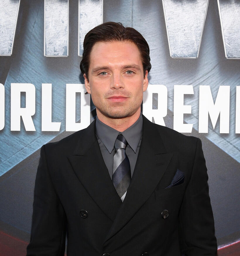 Sebastian Stan at the California premiere of "Captain America: Civil War."