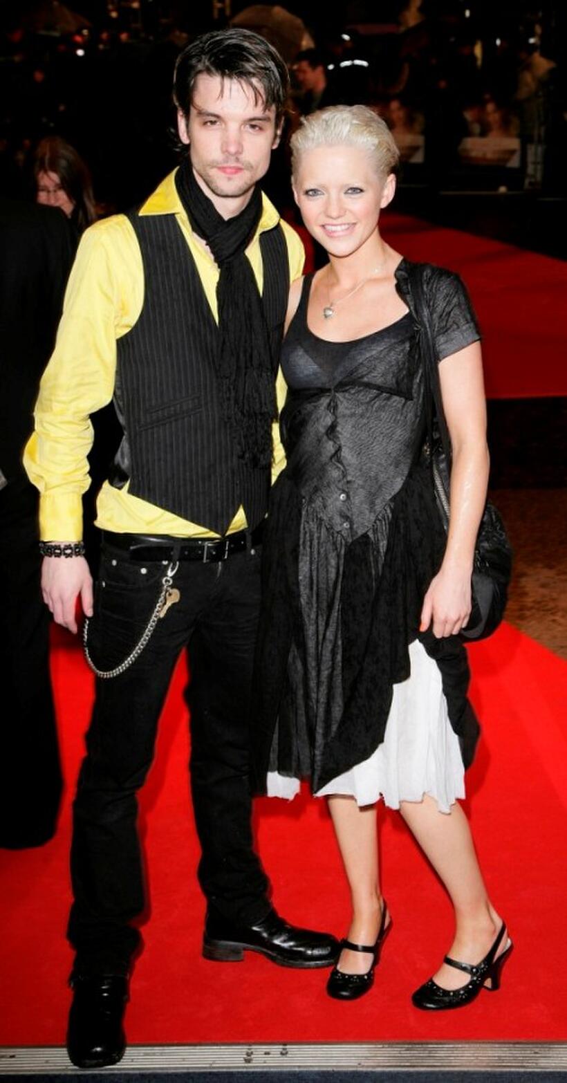 Andrew-Lee Potts and Hannah Spearritt at the world premiere of "Becoming Jane."