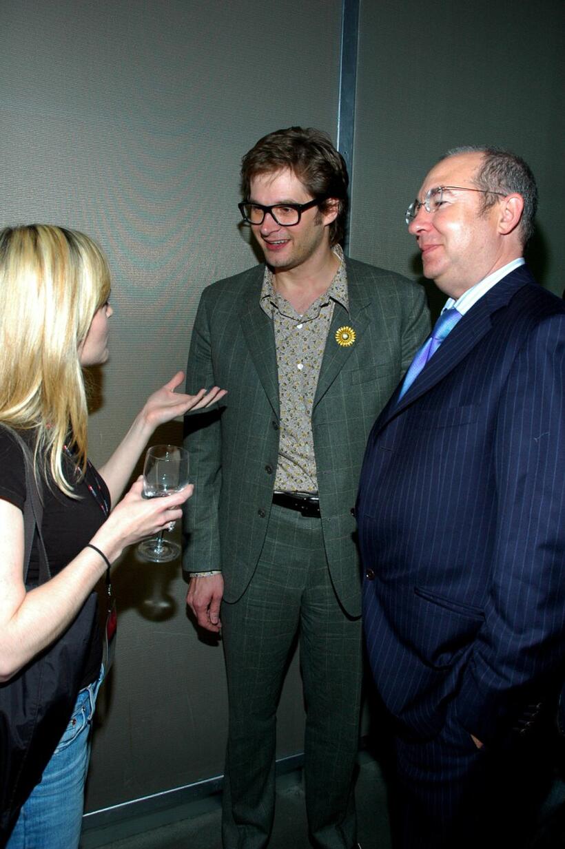 Barry Sonnenfeld, Bryan Fuller and guest at the after party for The New York Television Festival Premiere of ABCs "Pushing Daisies".