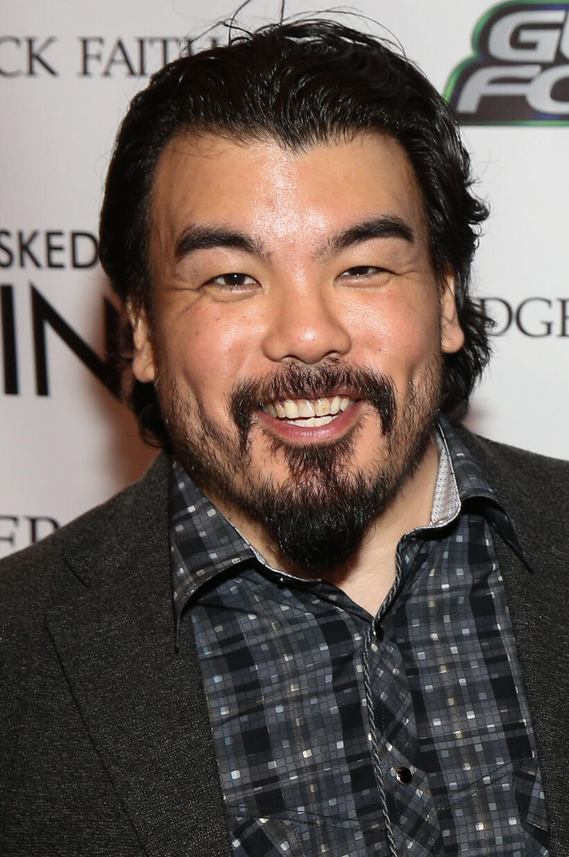 Warren P. Sonoda at "The Masked Saint" Nashville premiere.