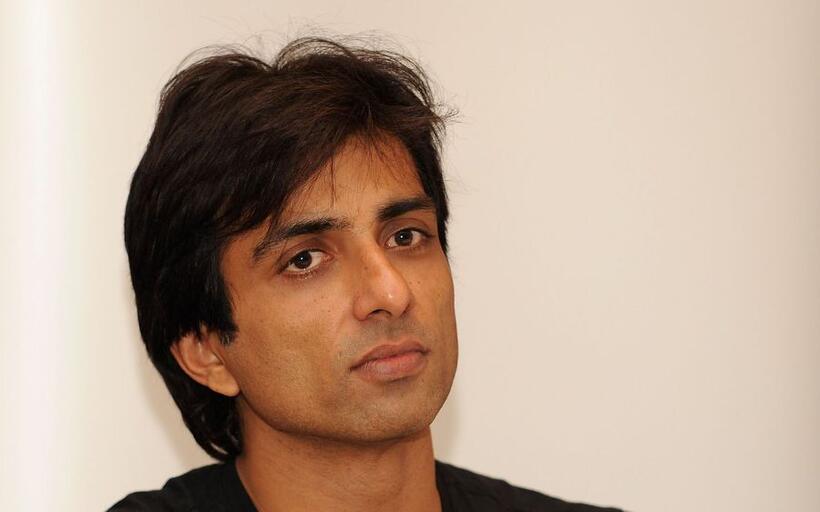 Sonu Sood at the press conference of "City of Life" during the 6th Annual Dubai International Film Festival.