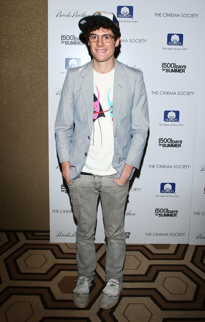 Ashley Springer at the New York premiere of "500 Days of Summer."