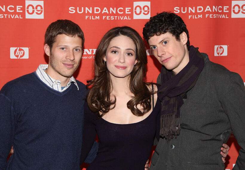 Zach Gilford, Emmy Rossum and Ashley Springer at the premiere of "Dare" during the 2009 Sundance Film Festival.