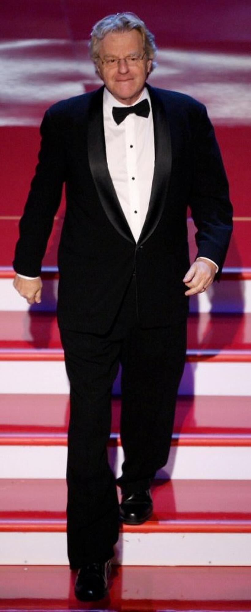 Jerry Springer at the 34th Annual Daytime Emmy Awards.