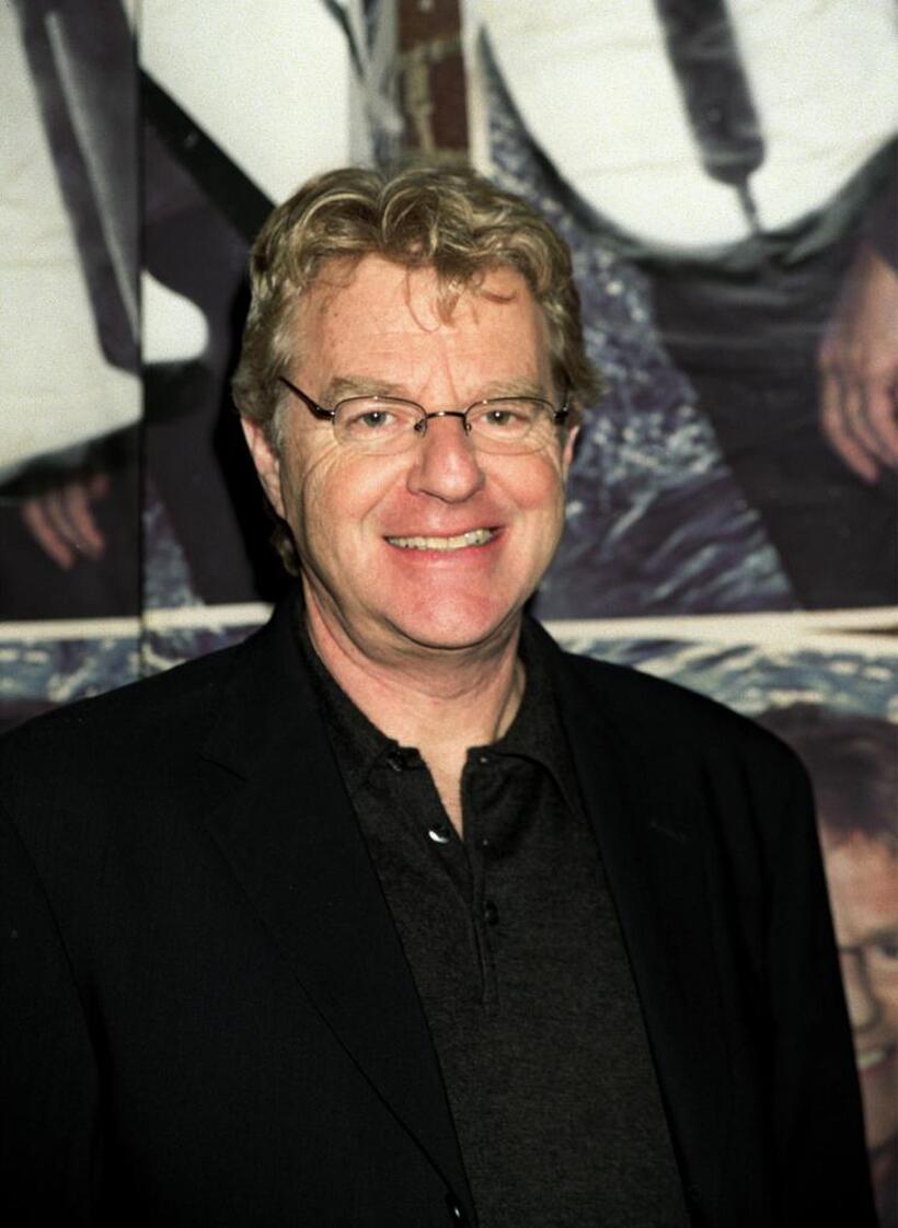 Jerry Springer at the National Association of Television Program Executive (NATPE) Conference.