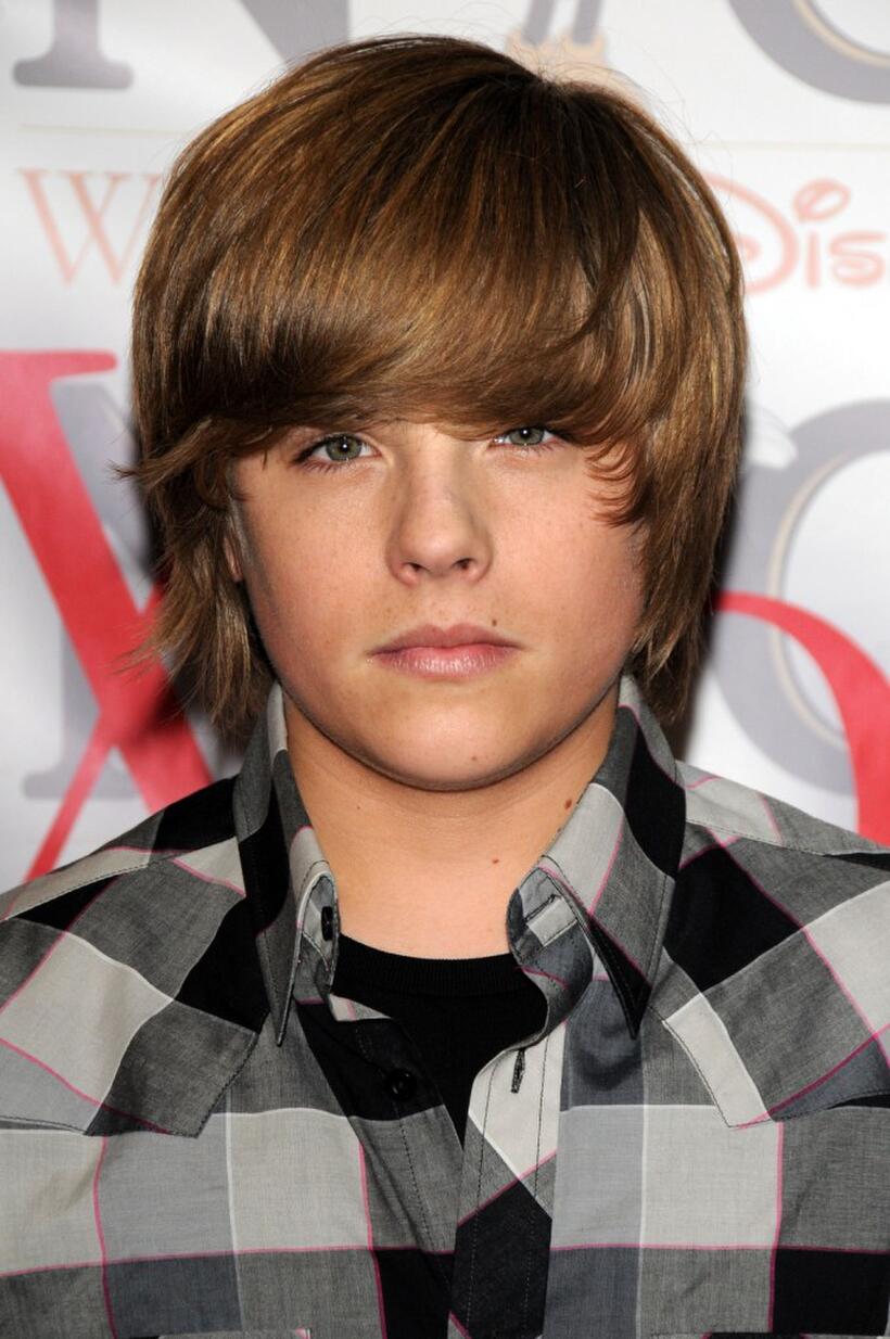 Dylan Sprouse at the World of Disney store.