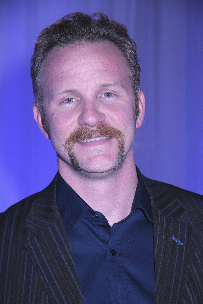 Morgan Spurlock at the exhibition 'Simplicity - A Look Into The Future'.