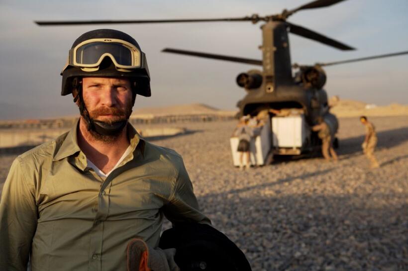 Morgan Spurlock in "Where In The World Is Osama Bin Laden?."