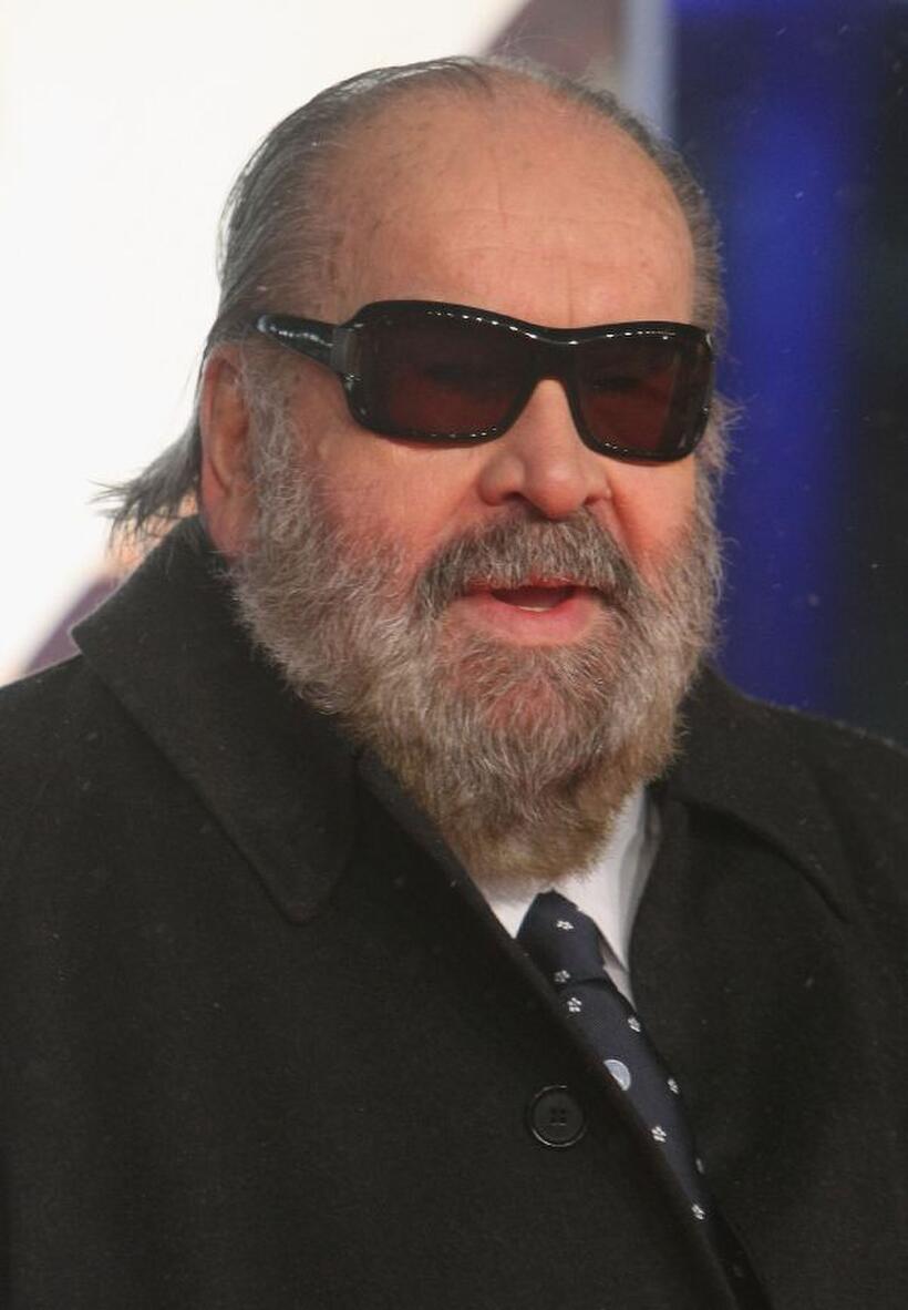 Bud Spencer at the premiere of "Mord Ist Mein Geschaeft, Liebling."