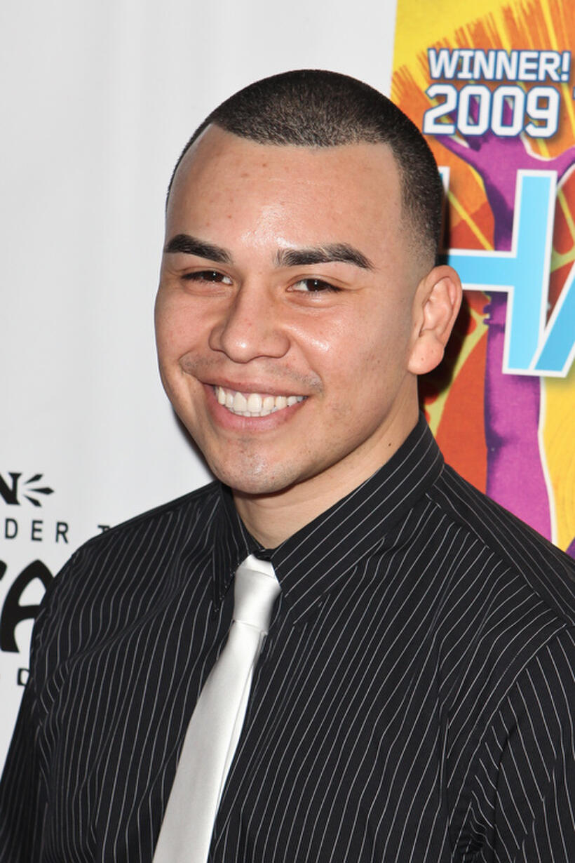 Joseph Julian Soria at the opening night of "Hair" in California.