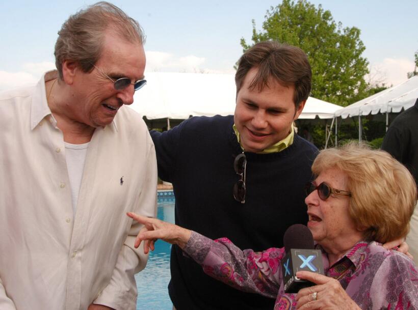 Danny Aiello, Jason Binn and Dr. Ruth Westheimer at the Jason Binn's annual Hamptons Magazine Memorial Day.
