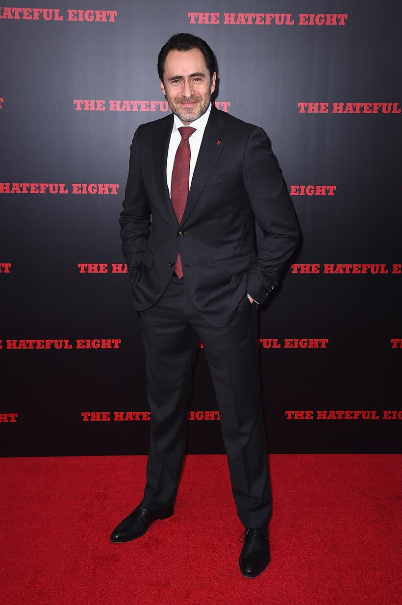 Demian Bichir at the New York premiere of "The Hateful Eight."