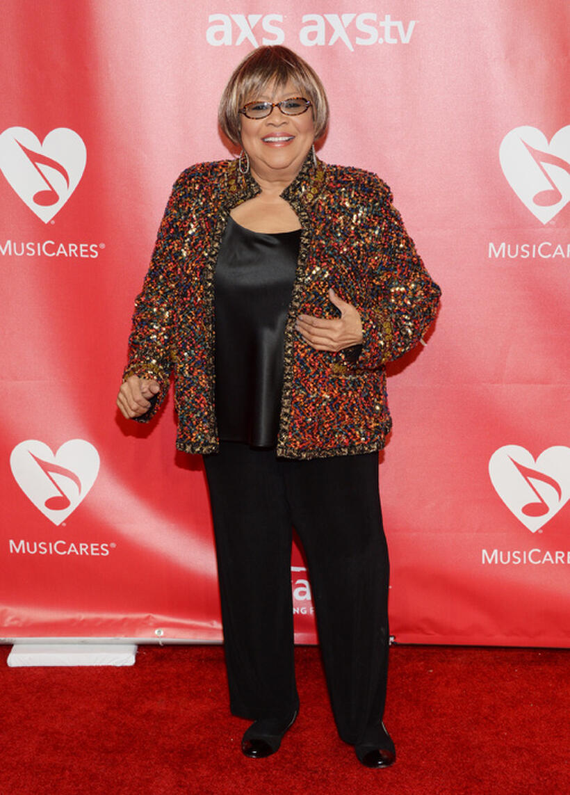 Mavis Staples at the 2013 MusiCares Person of The Year Gala Honoring Bruce Springsteen in California.