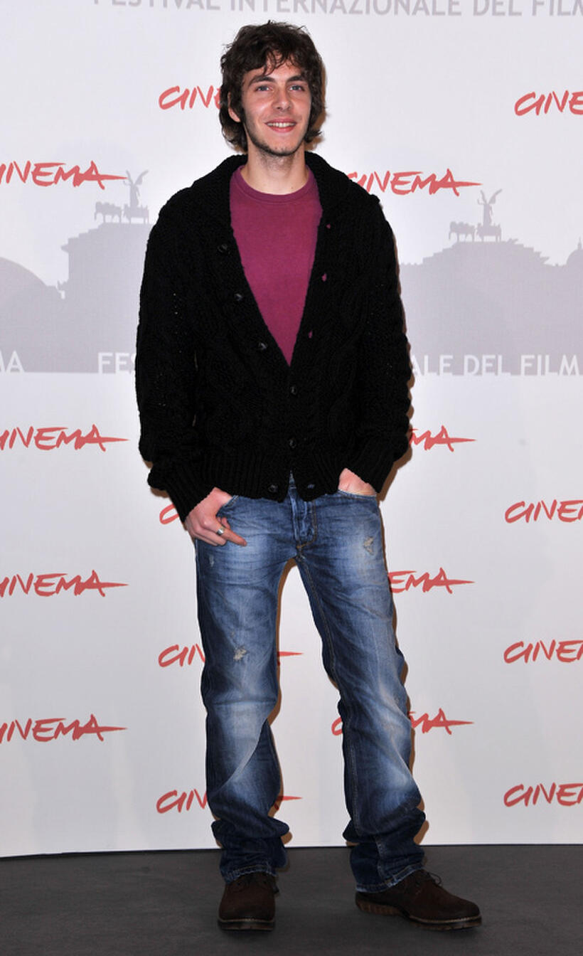 Alessandro Sperduti at the photocall of "Le Cose Che Restano" during the 5th International Rome Film Festival.