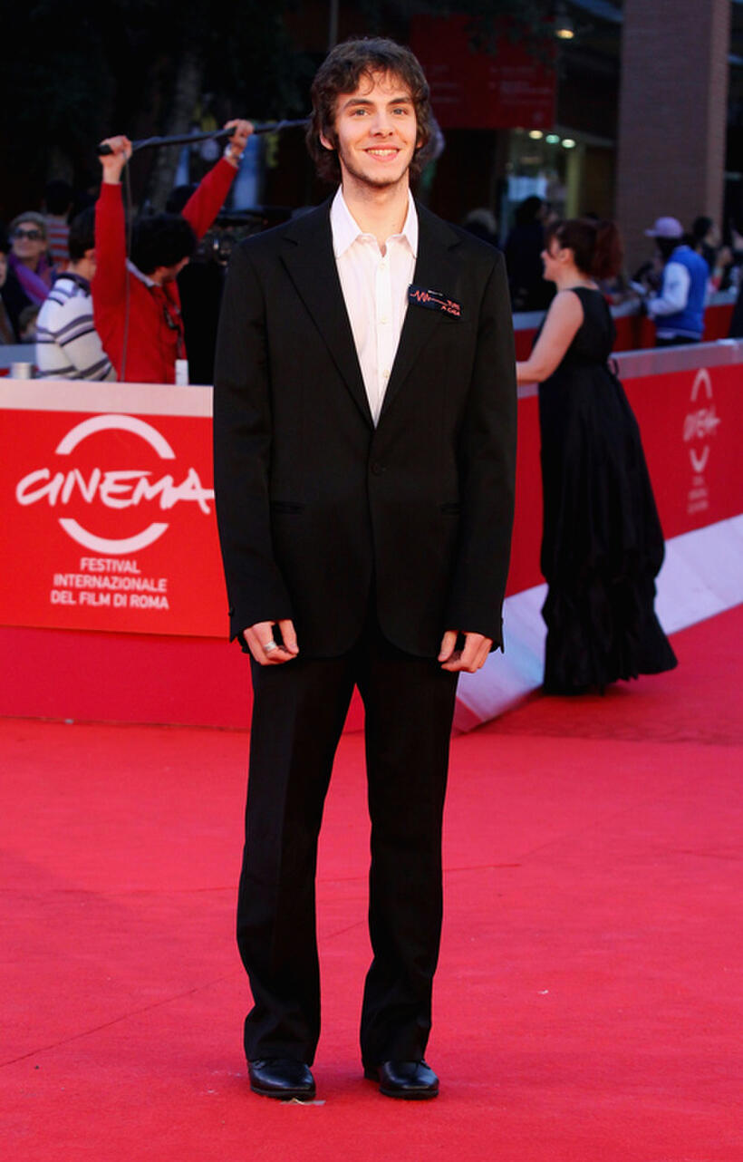 Alessandro Sperduti at the premiere of "Le Cose Che Restano" during the 5th International Rome Film Festival.