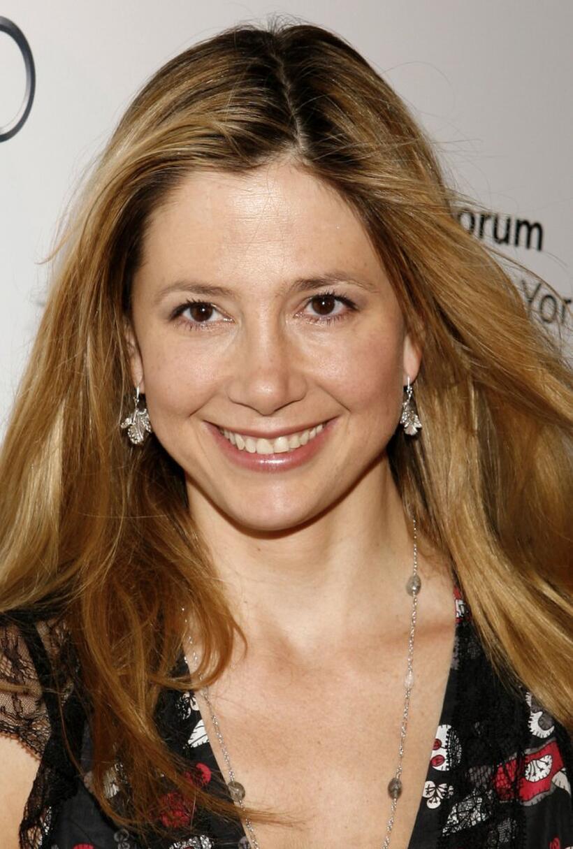 Mira Sorvino at the red carpet for the debut celebration for Audi's Sports Car, the R8.