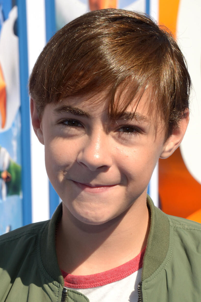 Anton Starkman at the premiere of "Storks" in Westwood, CA.