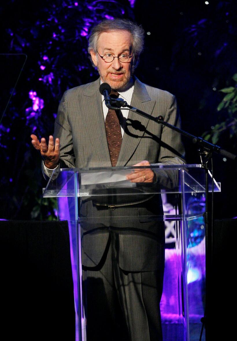 Steven Spielberg at the Women In Film 2007 Crystal and Lucy Awards.