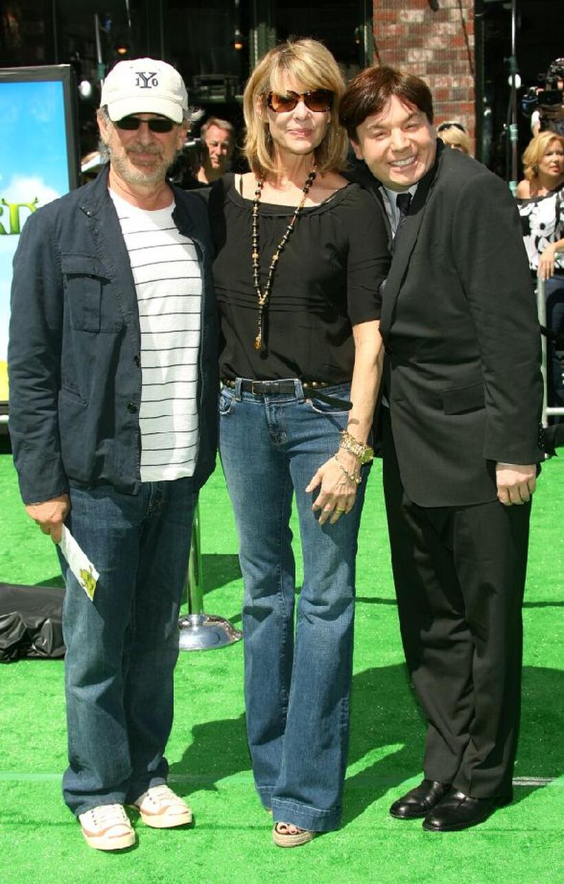 Steven Spielberg at the film premiere of "Shrek The Third".
