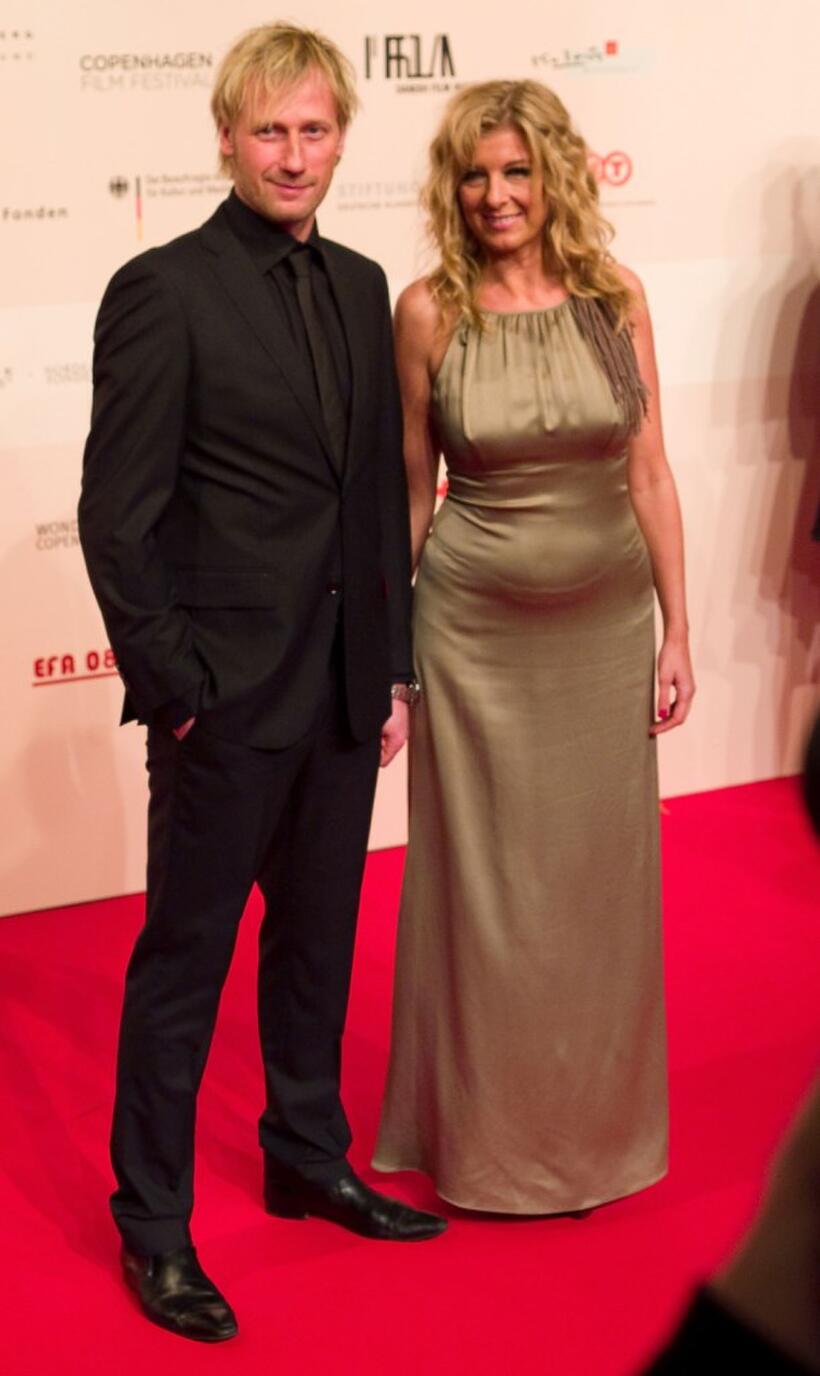 Paprika Steen and Guest at the European Film Awards.
