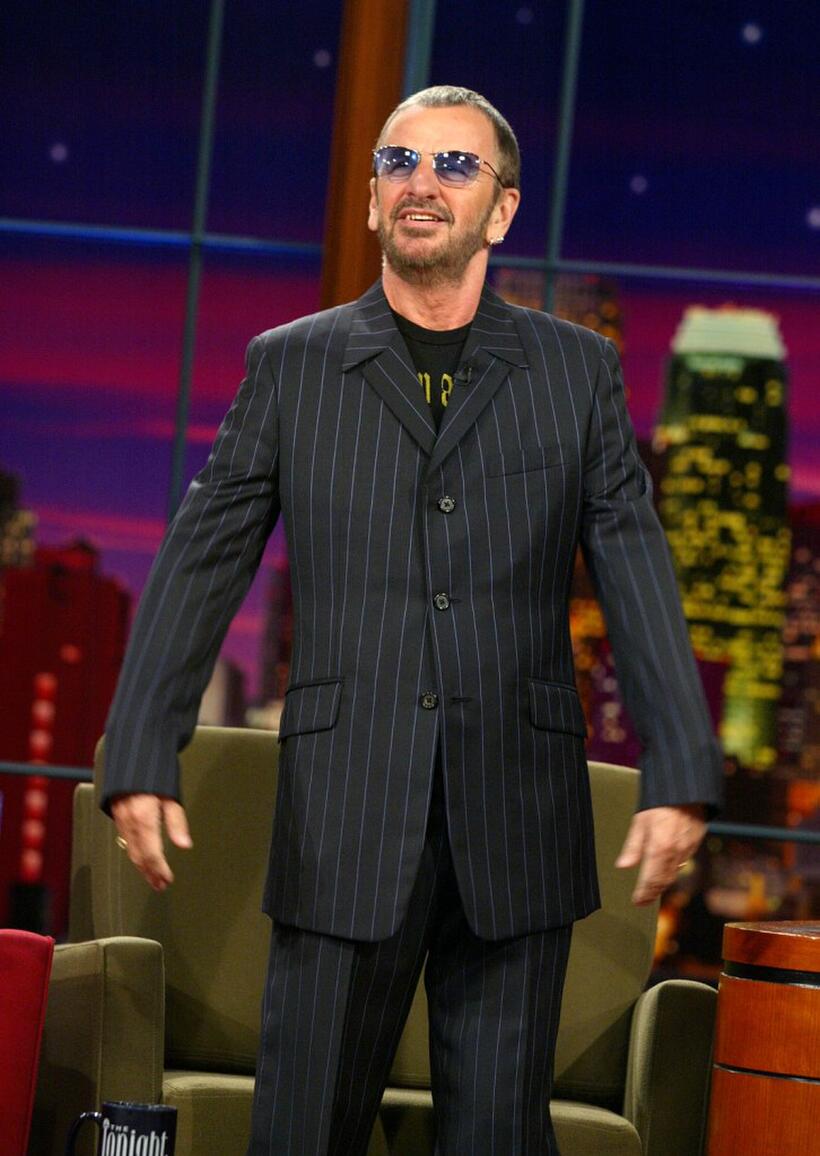 Ringo Starr at the "The Tonight Show with Jay Leno."