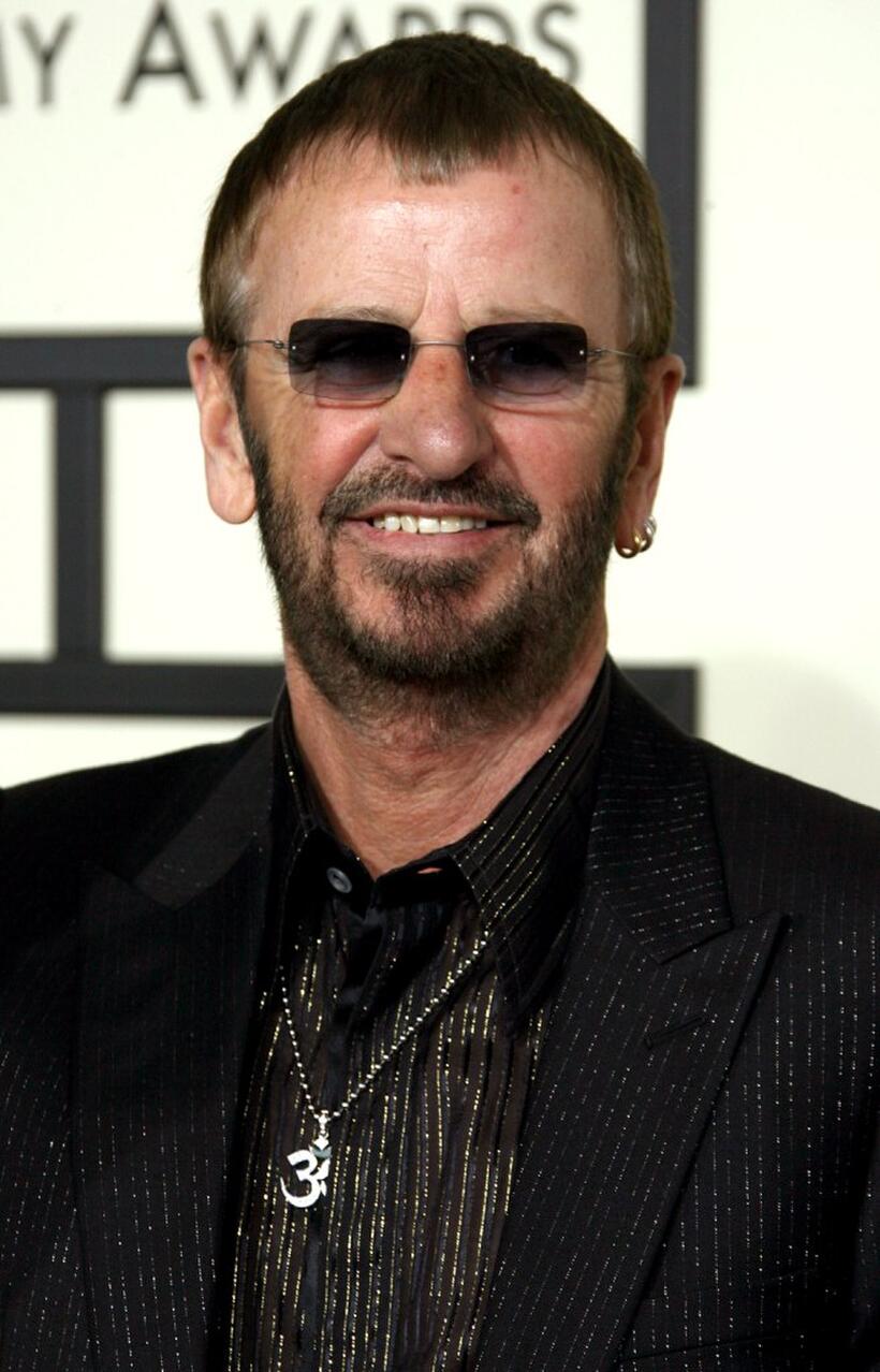 Ringo Starr at the 50th Annual Grammy awards.