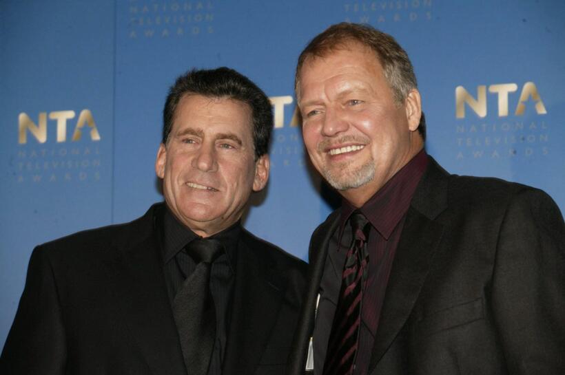 David Soul and Paul Michael Glaser at the National Television Awards 2003.