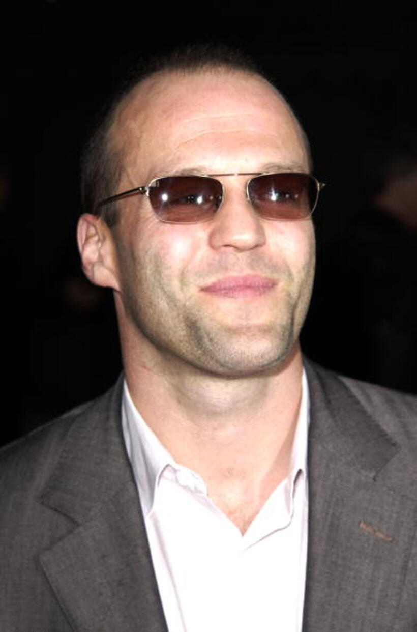Jason Statham at the Los Angeles premiere of "The Italian Job." 
