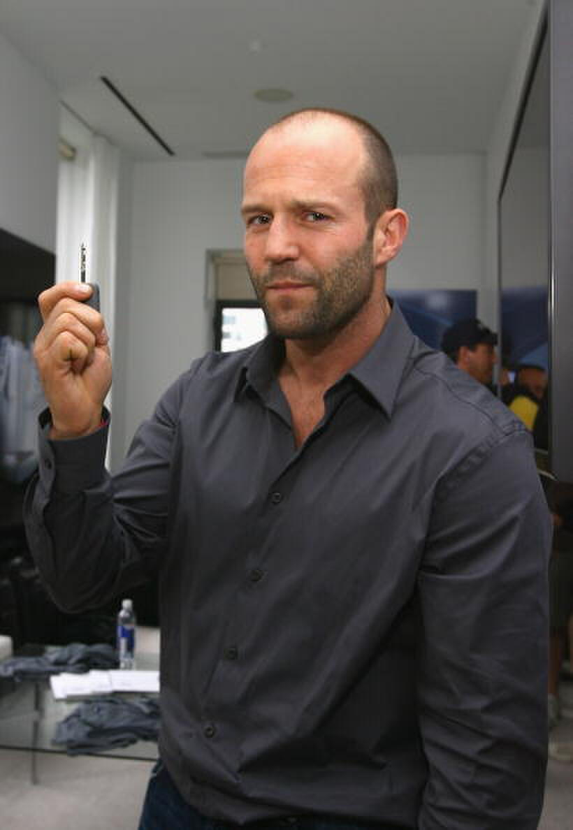 Jason Statham at the VMA Style Villa At Bryant Park Hotel.