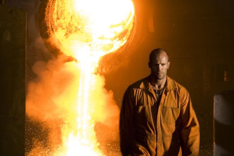 Jason Statham as Frankenstein in "Death Race."