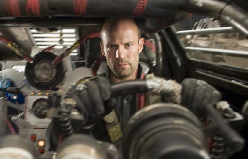 Jason Statham as Frankenstein in "Death Race."