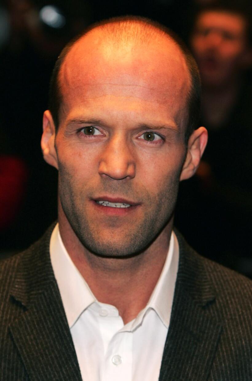 Jason Statham at the London premiere of "The Bank Job."