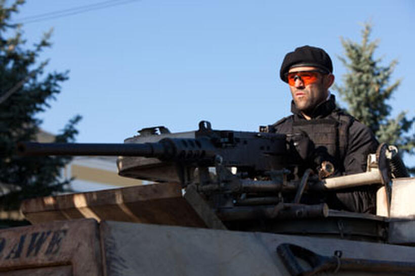 Jason Statham in "The Expendables 2."