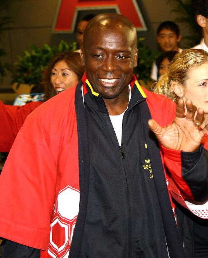 Billy Blanks at the New Tokyo International Airport.