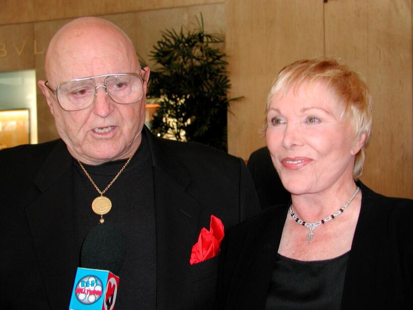 Rod Steiger and his wife, actress Joan Benedict at the 28th Annual Vision Awards.