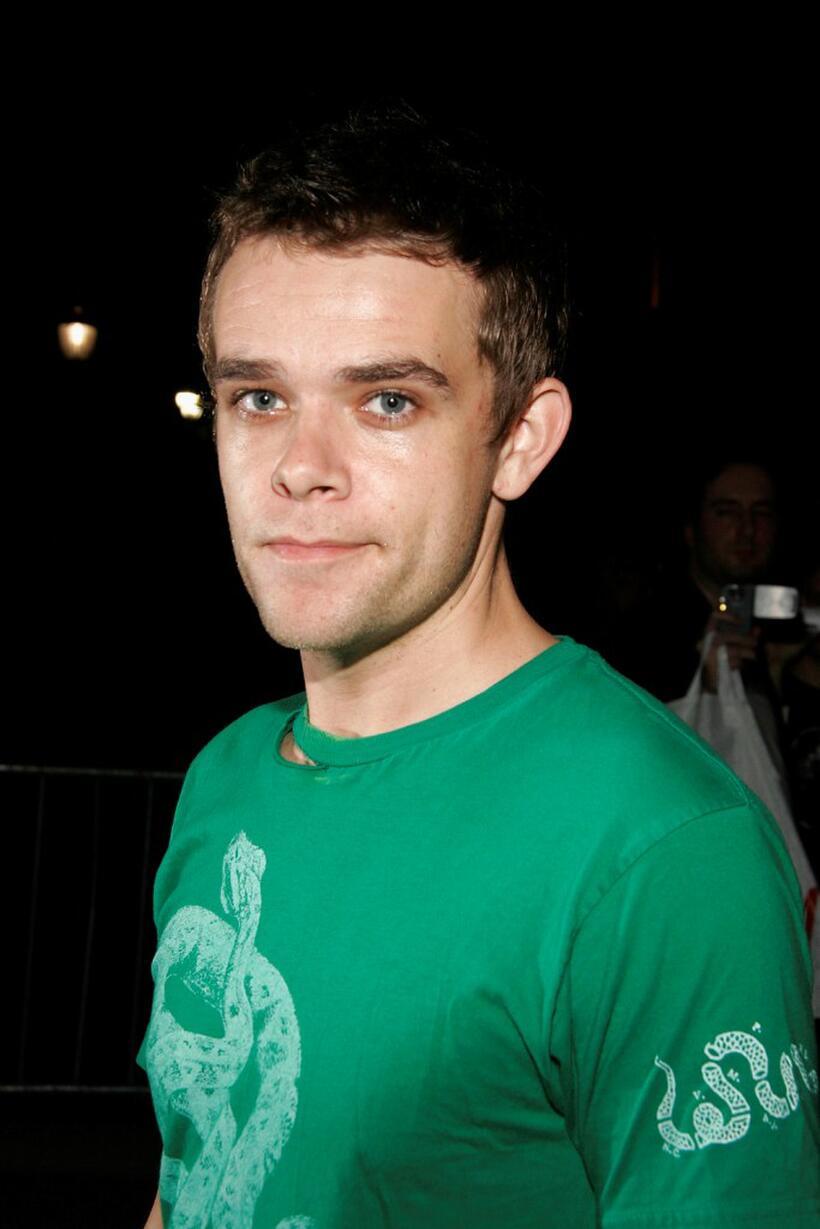 Nick Stahl at the Olympus Fashion Week Spring 2006.