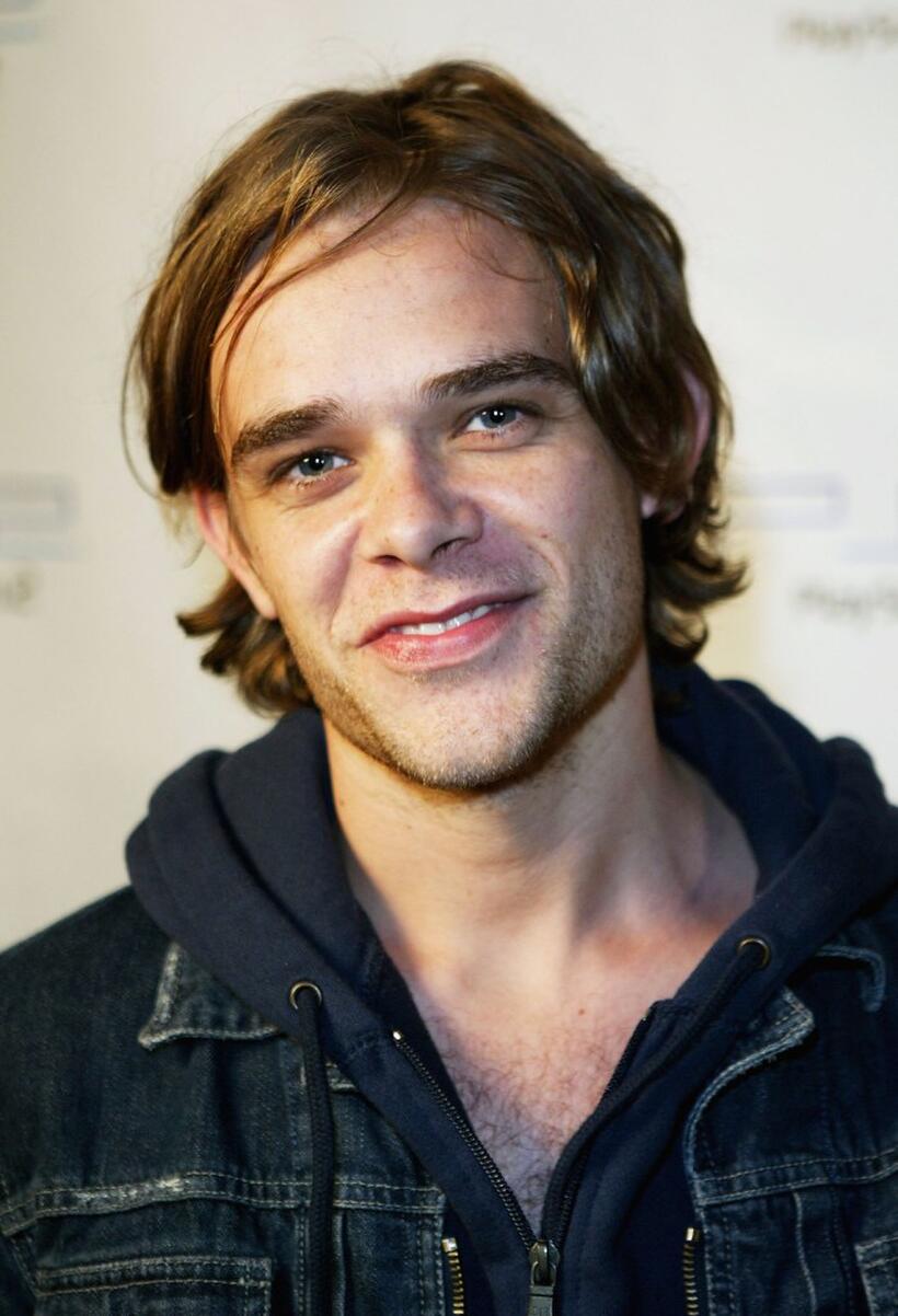 Nick Stahl at the Playstation 2 Party.