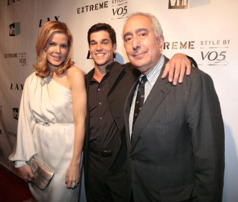Mary Alice Stephenson, VJ Logan and Ben Stein at the crowning finale and celebration for VH1's America's Most Smartest Model.