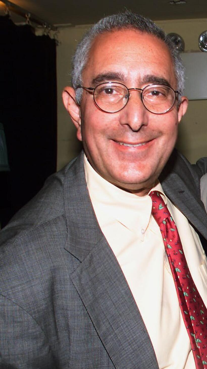 Ben Stein at the private concert for the launch of iBeam's internet wide deployment of its digital media network.