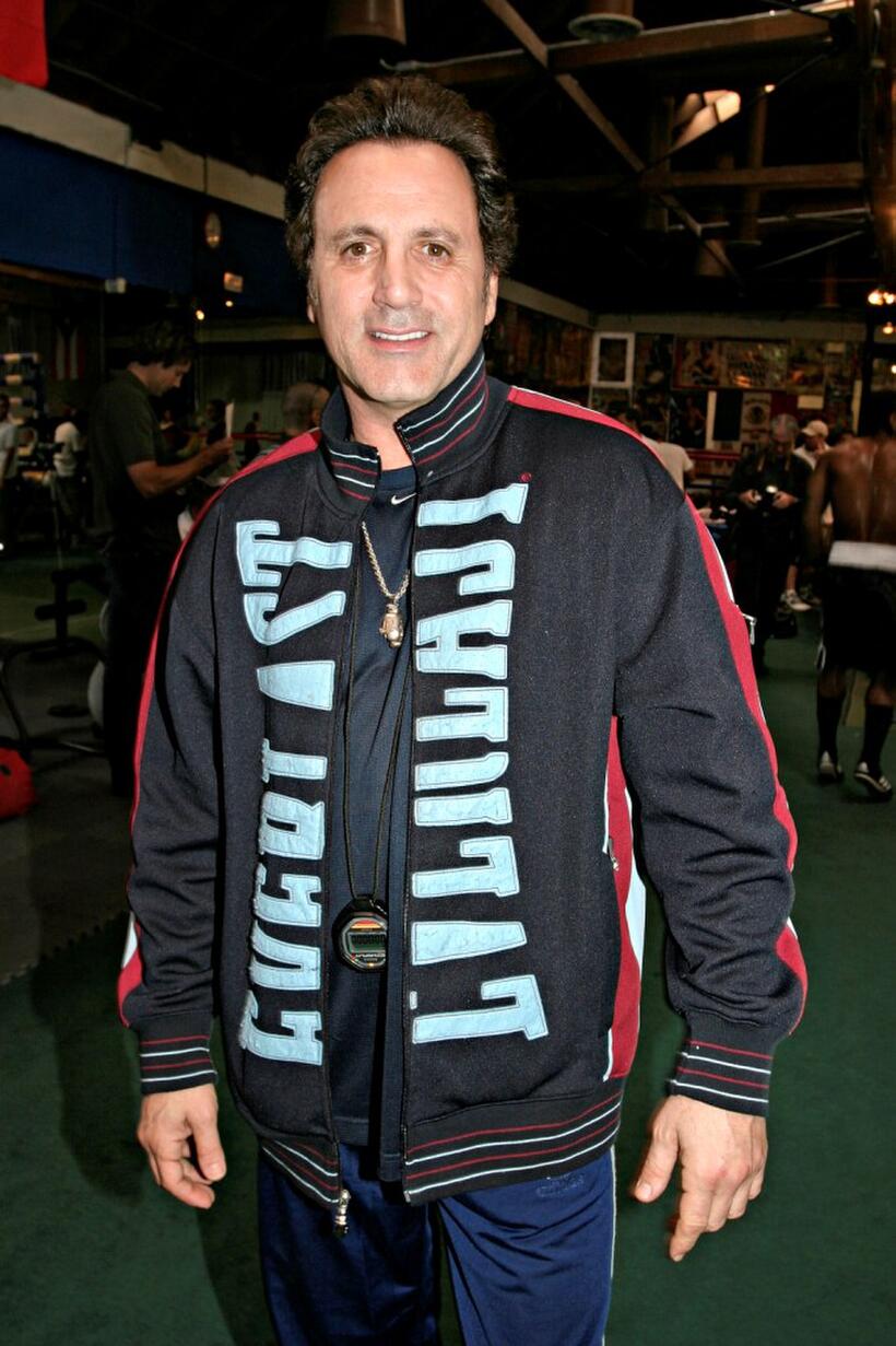 Frank Stallone at the Casting Call of "The Contender."