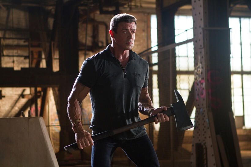 Sylvester Stallone as Jimmy in "Bullet To The Head."