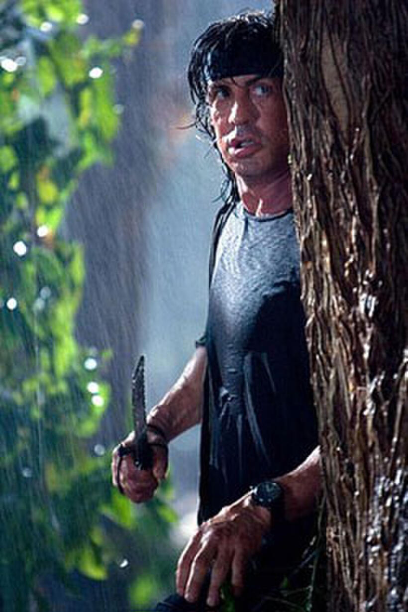 Sylvester Stallone in "Rambo."